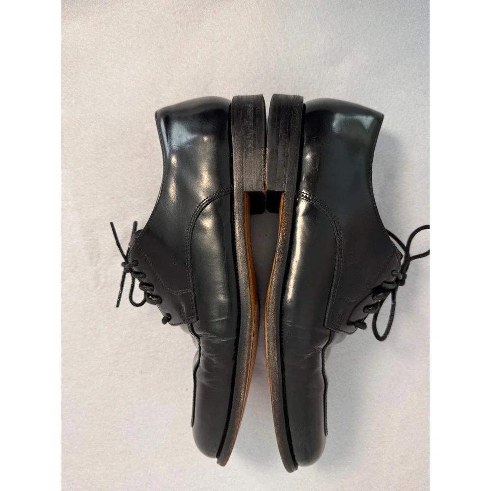 Cole Haan Mens Black Leather Split Toe‎ Derby Dress Shoes C07603 Size 8.5 M